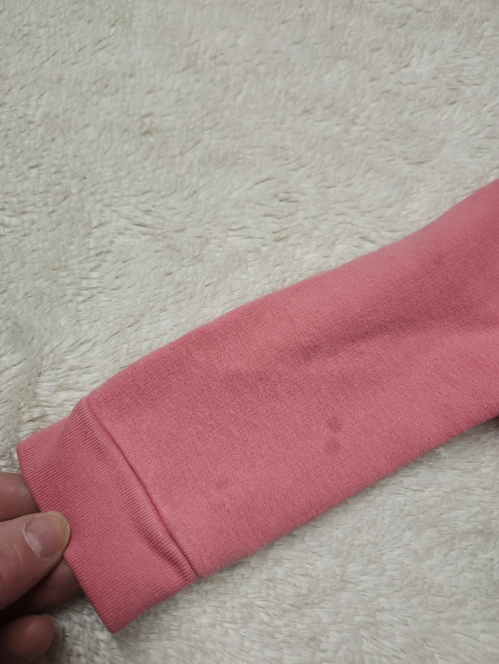 ☆ Carhartt Girl's Infant Hooded Zip Up Bodysuit Coverall Size 12 Months Pink - Picture 7 of 10
